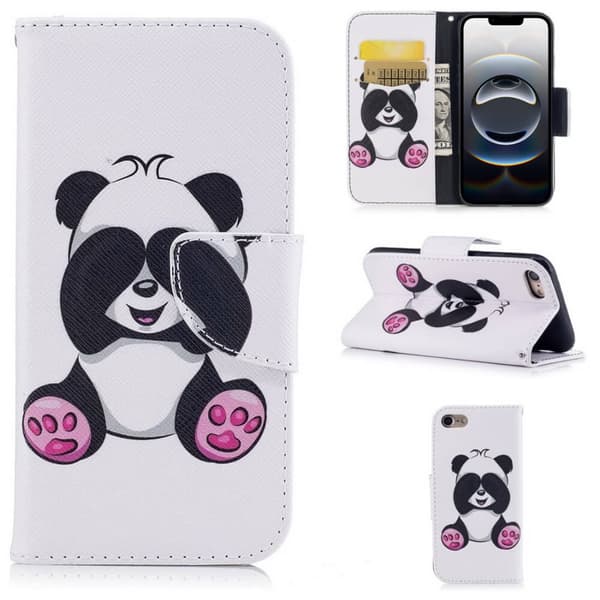 Plånboksfodral Apple iPhone 16e - Panda
