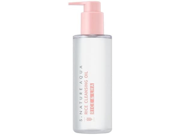 S.NATURE_Aqua Rice Cleansing Oil risolje for ansiktsvask 200ml
