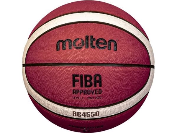 Basketball MOLTEN B6G4550 FIBA, size 6, synthetic leather