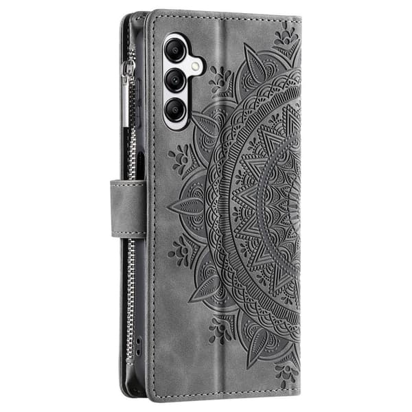 Til Samsung Galaxy A26 / A16 tegnebogscover Cover Shell Mandala Blomstermønster