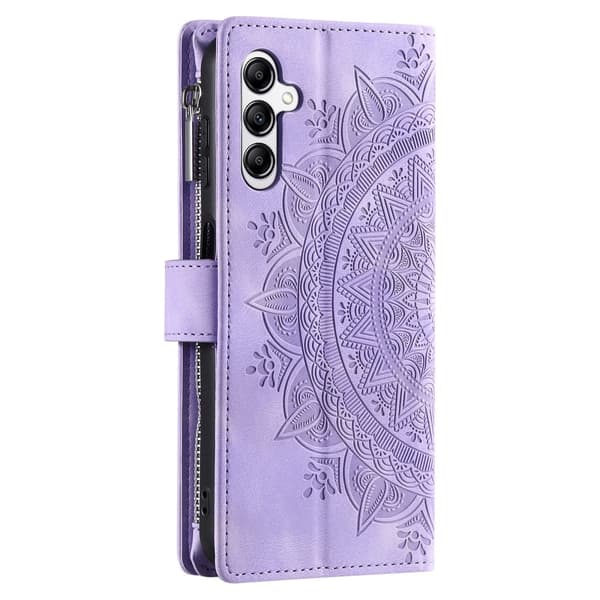 Til Samsung Galaxy A26 / A16 tegnebogscover Cover Shell Mandala Blomstermønster
