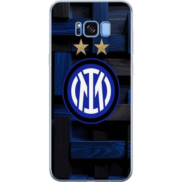 Samsung Galaxy S8 Genomskinligt Skal Inter Milan