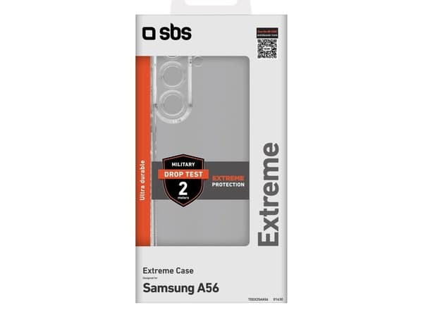 SBS TEEX2SAA56, Cover, Samsung, A56, 16.8 cm (6.6"), Transparent