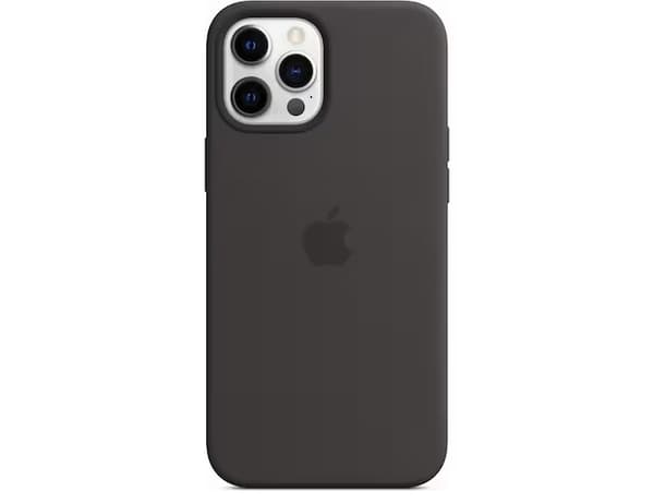 Apple iPhone 12 Pro Max Silikonskal, Svart