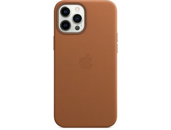 Apple iPhone 12 Pro Max Leather Case Saddle Brown