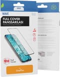Miniatyrbillede 1 af 3: Wave Fuldt dækkende panserglas, OnePlus 9, sort
