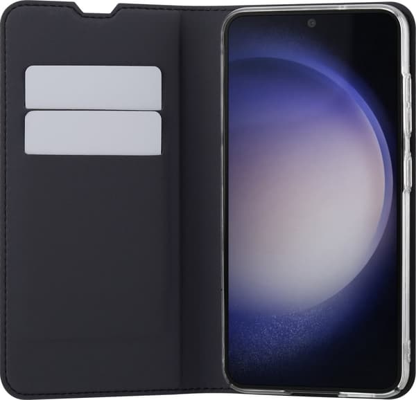 FoneKit BookCase beskyttelsesetui, Samsung Galaxy S23, sort