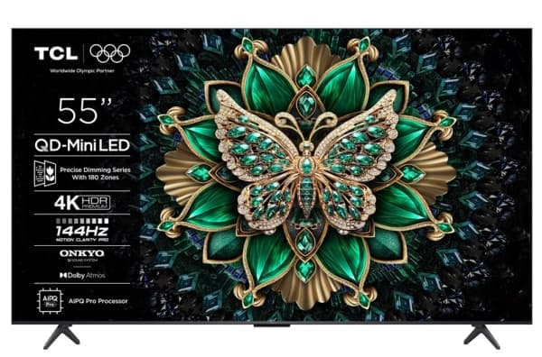 TCL 98C6K 139.7 cm (55&quot;) 4K Ultra HD Smart TV Wi-Fi Black