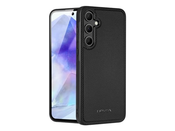 nevox 2488, Cover, Samsung, Samsung Galaxy A56, 17 cm (6.7"), Black