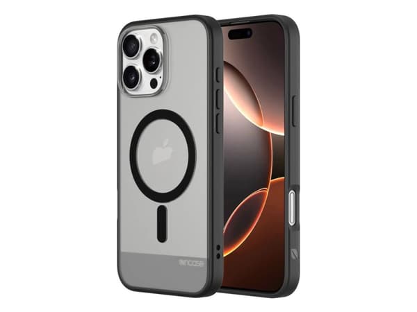 Incase INPH190404-BLK, Cover, Apple, iPhone 16 Pro Max, 17.5 cm (6.9"), Black, Translucent