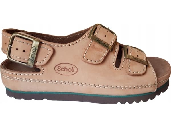 Mobilex Comfortable Scholl AIR BAG BACK STRAP sandaler BRUN 39