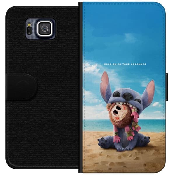 Samsung Galaxy Alpha Tegnebogsetui Stitch