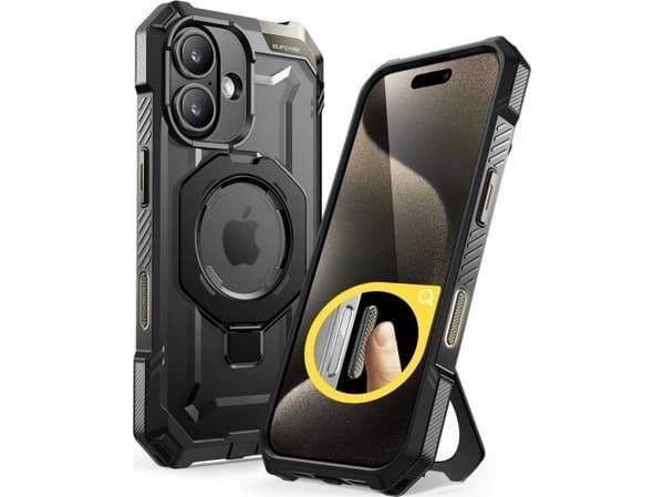 Supcase SUPCASE UB GRIP MAG MAGSAFE IPHONE 16 BLACK