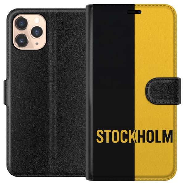 Apple iPhone 11 Pro Tegnebogsetui Stockholm – fodbold