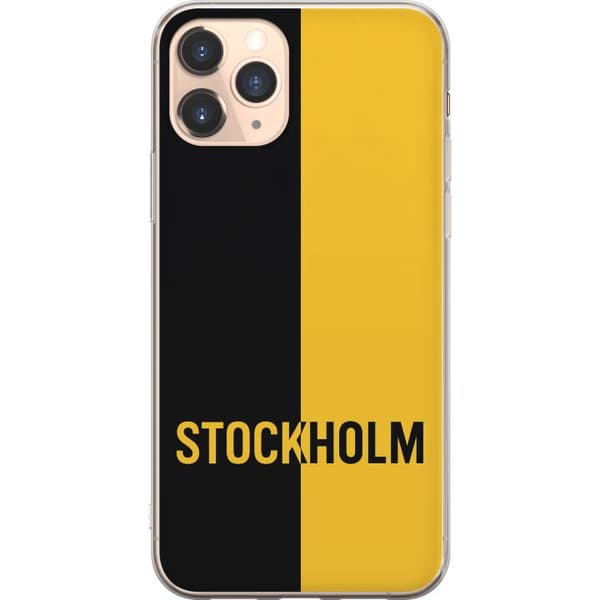 Apple iPhone 11 Pro Gennemsigtig cover Stockholm – fodbold