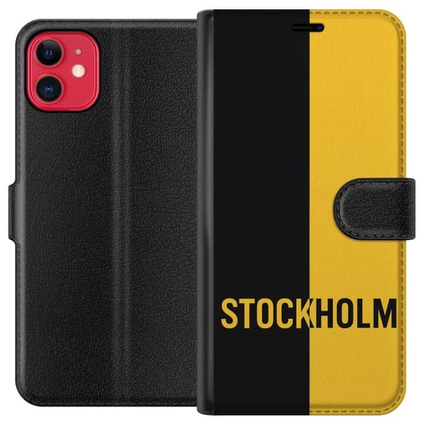 Apple iPhone 11 Tegnebogsetui Stockholm – fodbold