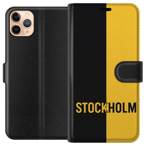 Apple iPhone 11 Pro Max Plånboksfodral Stockholm – fotboll
