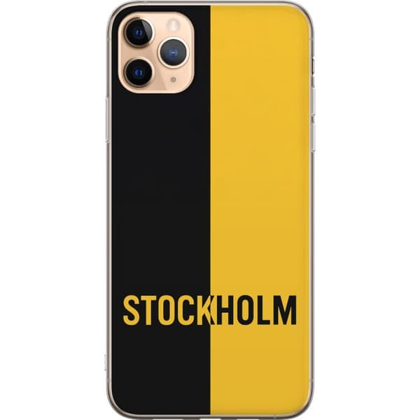 Apple iPhone 11 Pro Max Gjennomsiktig deksel Stockholm – fotball