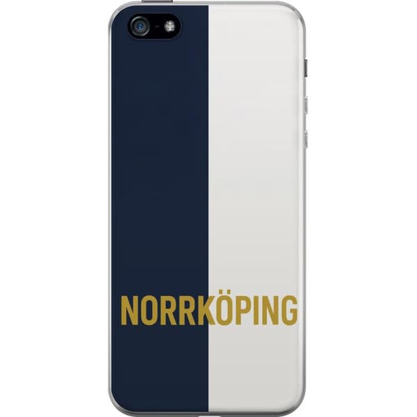 Apple iPhone 5 Gennemsigtig cover Norrköping – fodbold