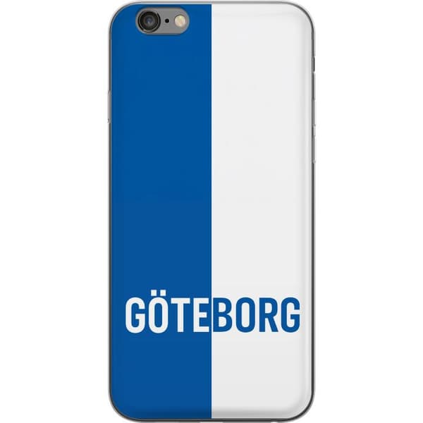 Apple iPhone 6s Plus Gennemsigtig cover Göteborg - fodbold