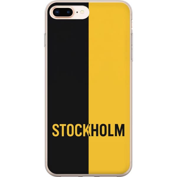 Apple iPhone 7 Plus Läpinäkyvä kuori Stockholm – jalkapallo
