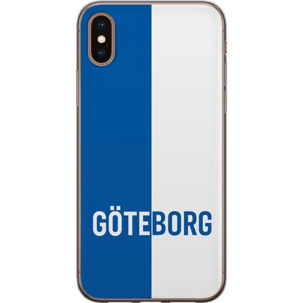 Apple iPhone XS Max Gennemsigtig cover Göteborg - fodbold