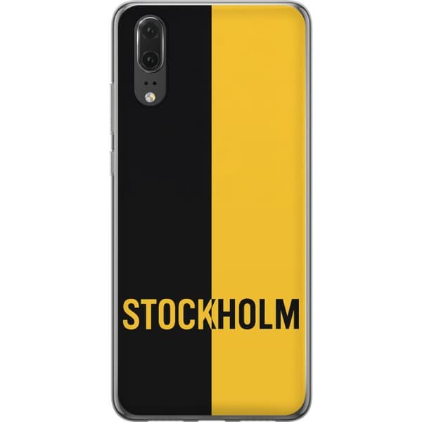 Huawei P20 Genomskinligt Skal Stockholm – fotboll