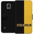 Miniatyrbillede 1 af 3: Samsung Galaxy Note 4 Tegnebogsetui Stockholm – fodbold