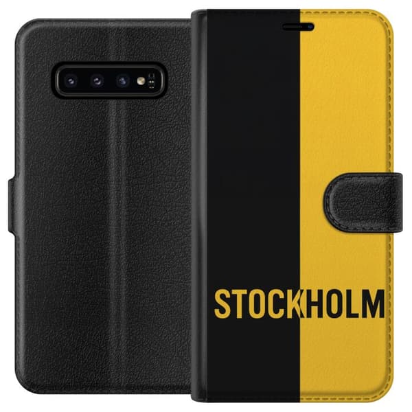 Samsung Galaxy S10 Lommeboketui Stockholm – fotball