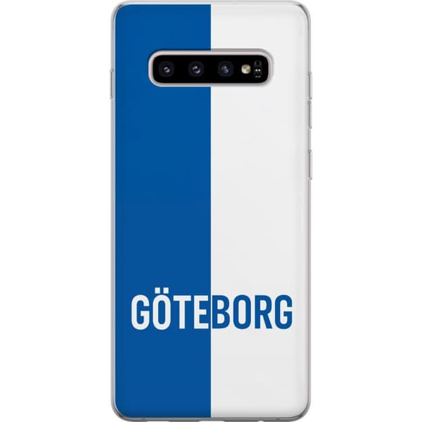 Samsung Galaxy S10+ Läpinäkyvä kuori Göteborg - jalkapallo