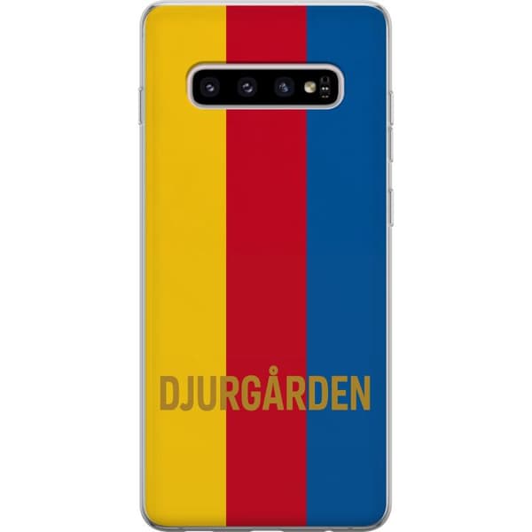Samsung Galaxy S10+ Gennemsigtig cover Djurgården – fodbold