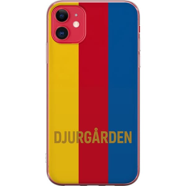 Apple iPhone 11 Genomskinligt Skal Djurgården – fotboll