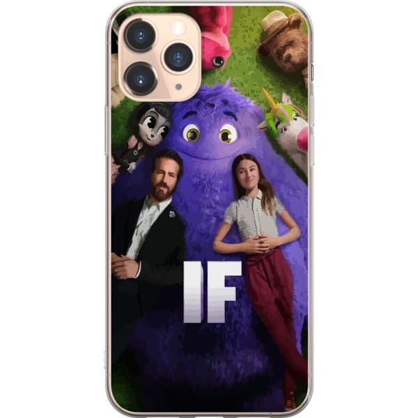 Apple iPhone 11 Pro Läpinäkyvä kuori IF: Låtsaskompisar