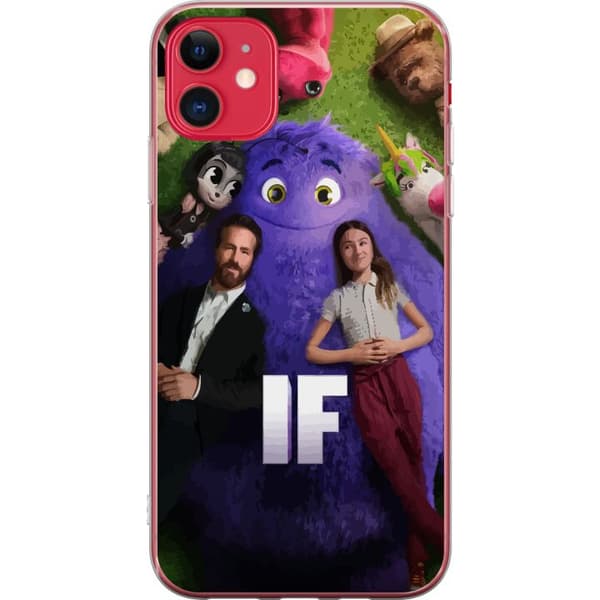 Apple iPhone 11 Läpinäkyvä kuori IF: Låtsaskompisar