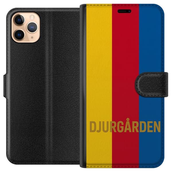 Apple iPhone 11 Pro Max Plånboksfodral Djurgården – fotboll
