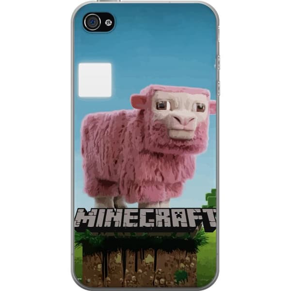 Apple iPhone 4 Gjennomsiktig deksel A Minecraft Movie