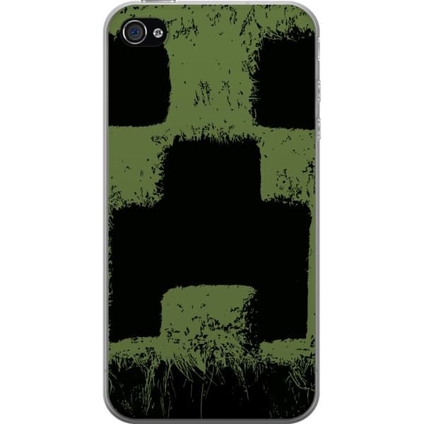 Apple iPhone 4s Läpinäkyvä kuori A Minecraft Movie