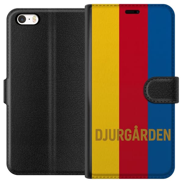 Apple iPhone 5 Tegnebogsetui Djurgården – fodbold