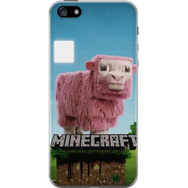 Apple iPhone 5 Gennemsigtig cover A Minecraft Movie