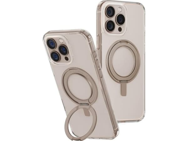 Etui UNIQ Swivix do iPhone 16 Pro Max 360 Rotating Kickstand złoty
