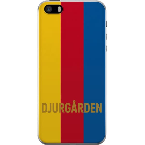 Apple iPhone 5s Gennemsigtig cover Djurgården – fodbold