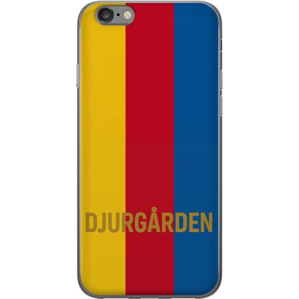 Apple iPhone 6 Gennemsigtig cover Djurgården – fodbold