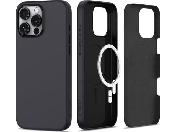 Tech-Protect TECH-PROTECT SILICONE MAGSAFE IPHONE 16 PRO MAX MATTE BLACK