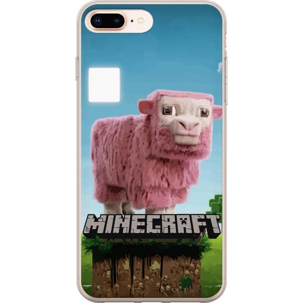 Apple iPhone 8 Plus Gennemsigtig cover A Minecraft Movie