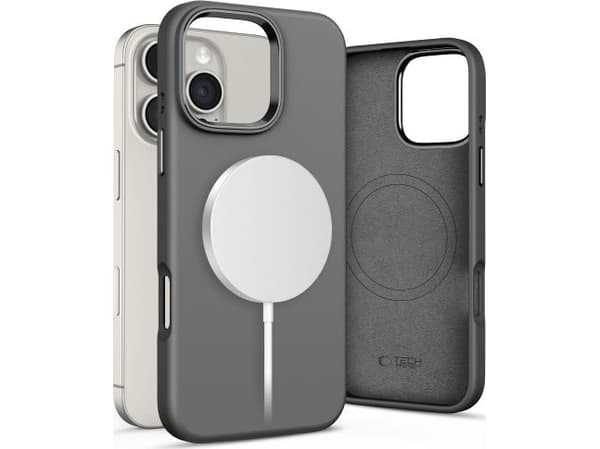 Tech-Protect TECH-PROTECT SILICONE PURE MAGSAFE IPHONE 16 PRO MAX CLAY