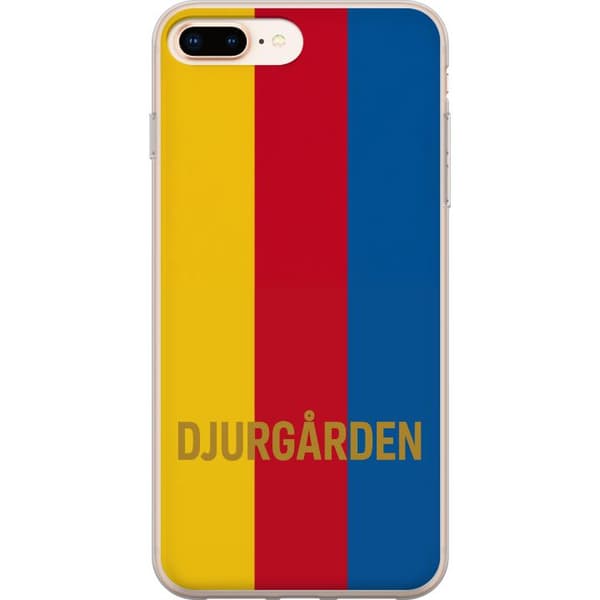 Apple iPhone 7 Plus Gjennomsiktig deksel Djurgården – fotball