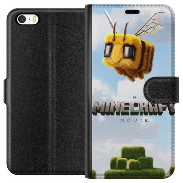 Apple iPhone SE (2016) Lompakkokotelo A Minecraft Movie