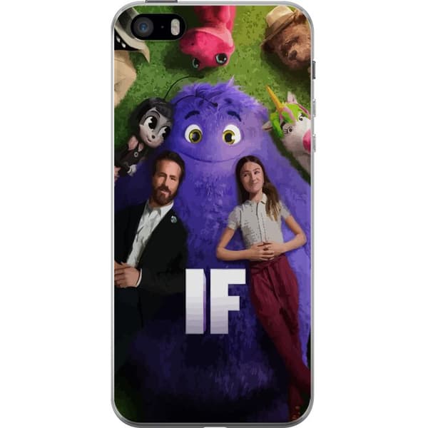 Apple iPhone SE (2016) Gennemsigtig cover IF: Låtsaskompisar