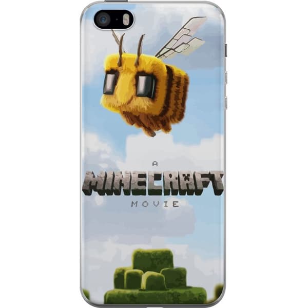 Apple iPhone SE (2016) Gennemsigtig cover A Minecraft Movie