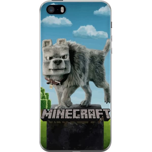 Apple iPhone SE (2016) Gennemsigtig cover A Minecraft Movie